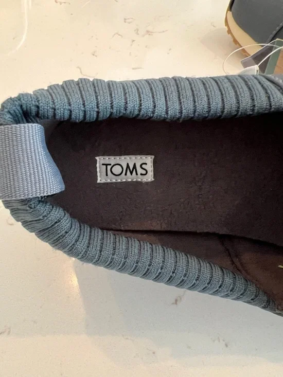 TOMS Alpargata Resident Slip-On Shoes Ripstop Dark Slate Sz 7 NWT - Picture 5 of 9